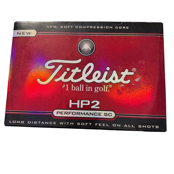 Titleist Other - Titleist HP2 Performance SC Golf Balls 1 Dozen New Soft Compression Core White